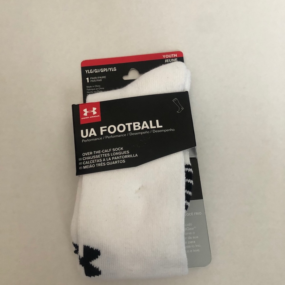 Under Armour football sock